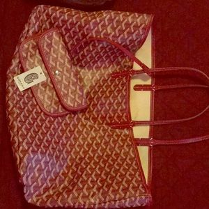 100% authentic goyard tote bag and wallet